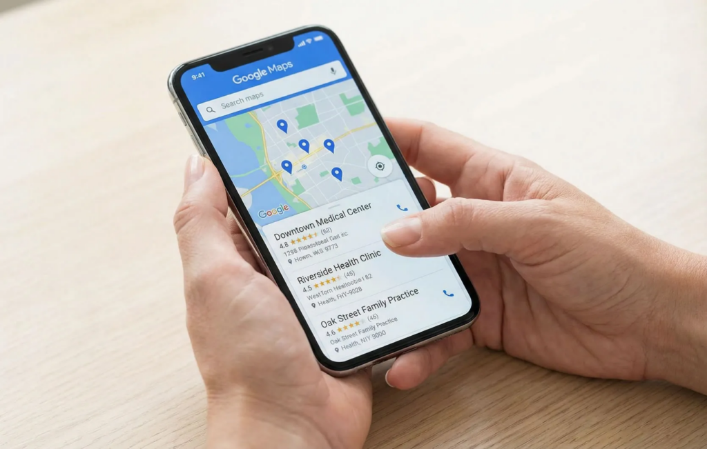 Google Meu Negócio para médicos